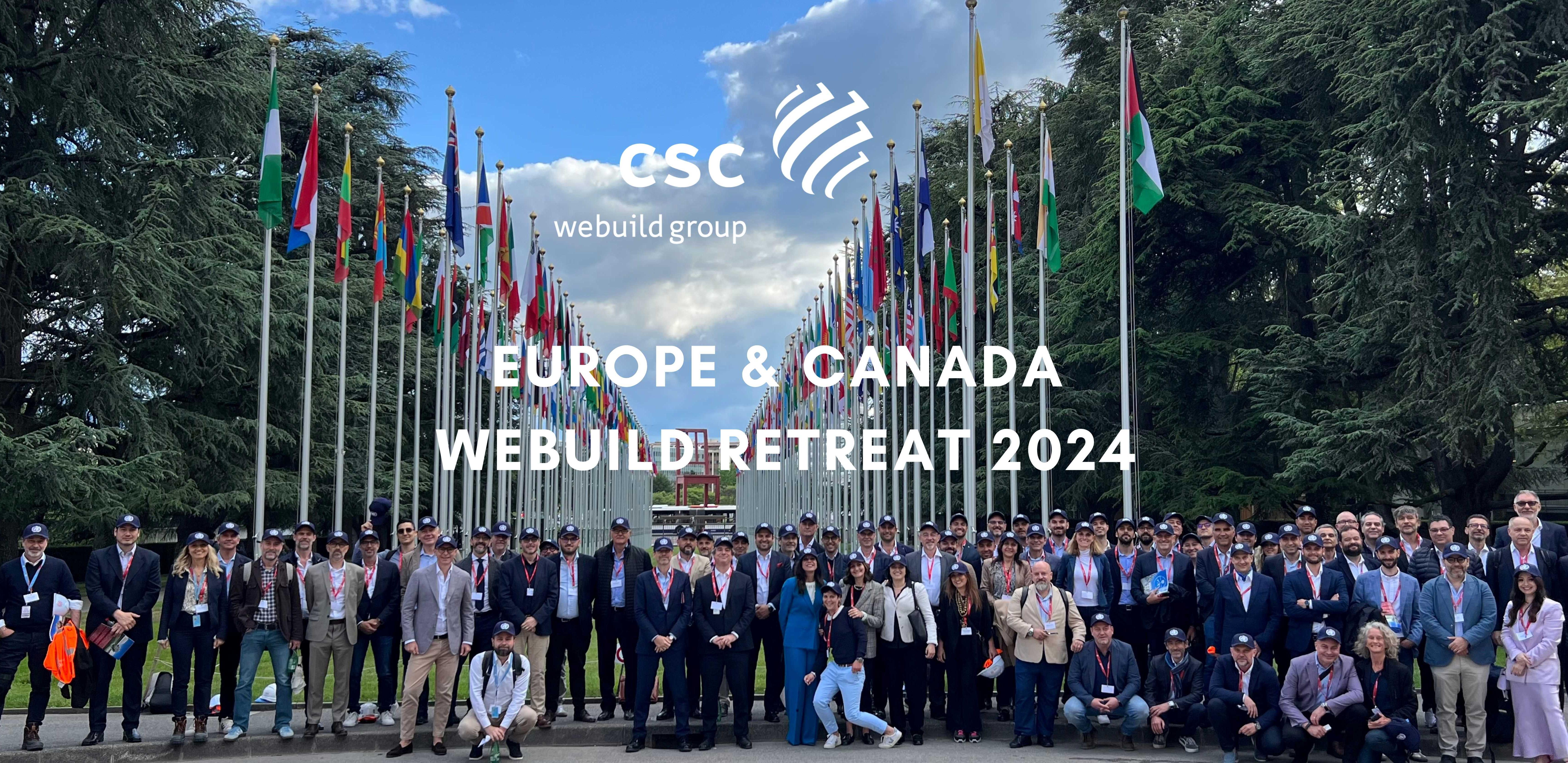 Webuild Retreat in Geneva hosted by CSC Costruzioni | CSC costruzioni SA
